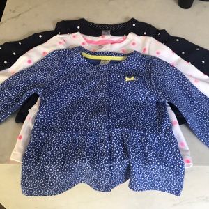 3 Carters lightweight cardigan/jackets
